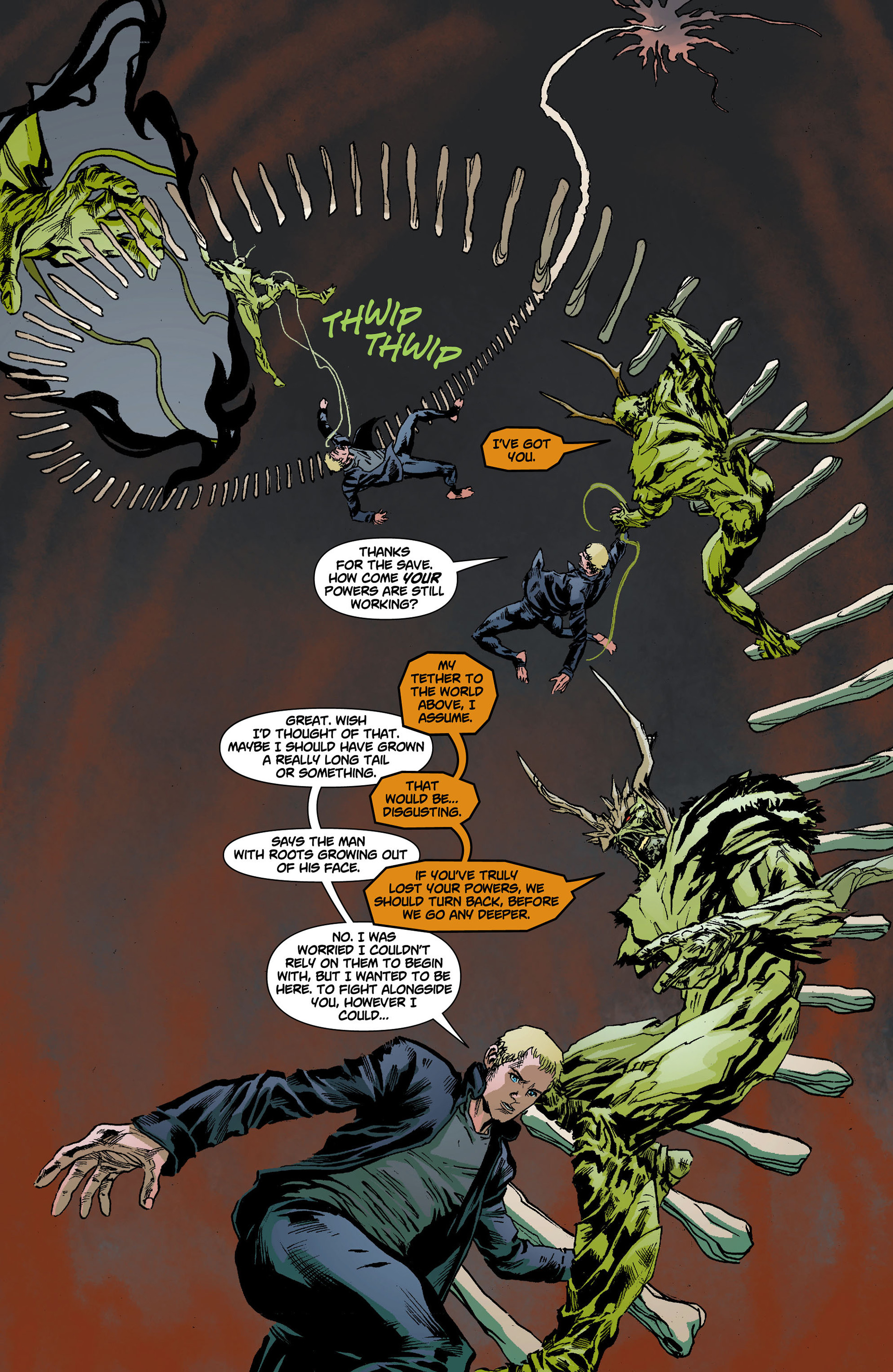 Read online Swamp Thing (2011) comic -  Issue #12 - 8