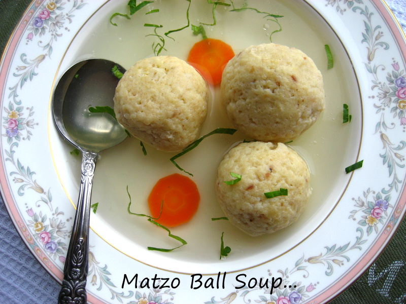 Home Cooking In Montana Jewish Matzo(Matzah) Ball Soup