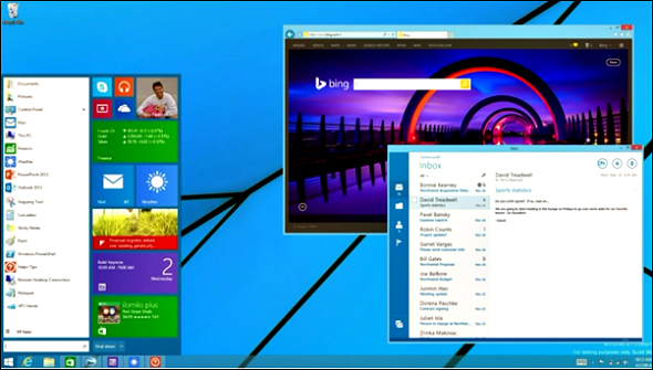 Windows 8.1 Update 1 Start Menu