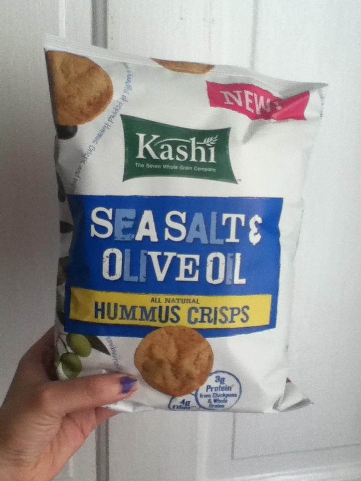 Nesca's Nook Kashi Sea Salt & Olive Oil Hummus Crisps