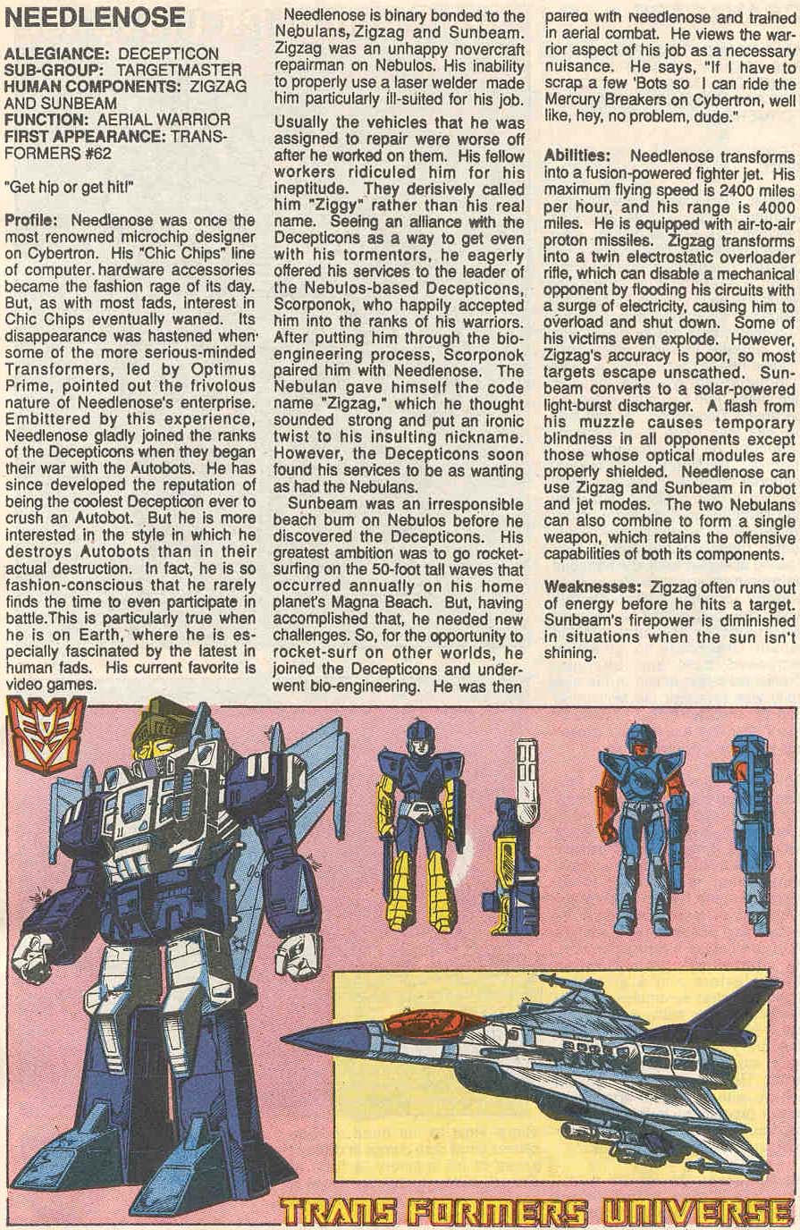 Read online The Transformers (1984) comic -  Issue #64 - 23