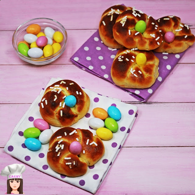 Brioche per Pasqua, ricetta facile Carmy in cucina Food blogger
