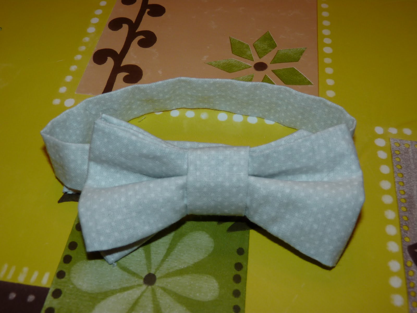 Patron couture noeud papillon