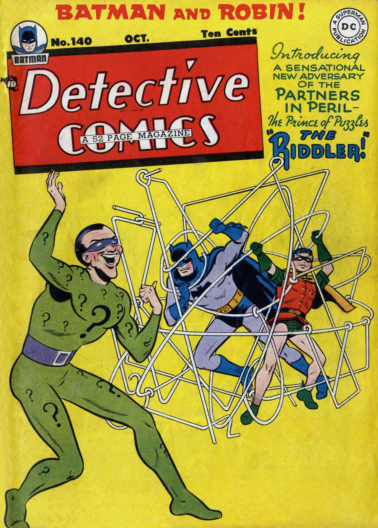 Detective Comics (1937) 140 Page 0