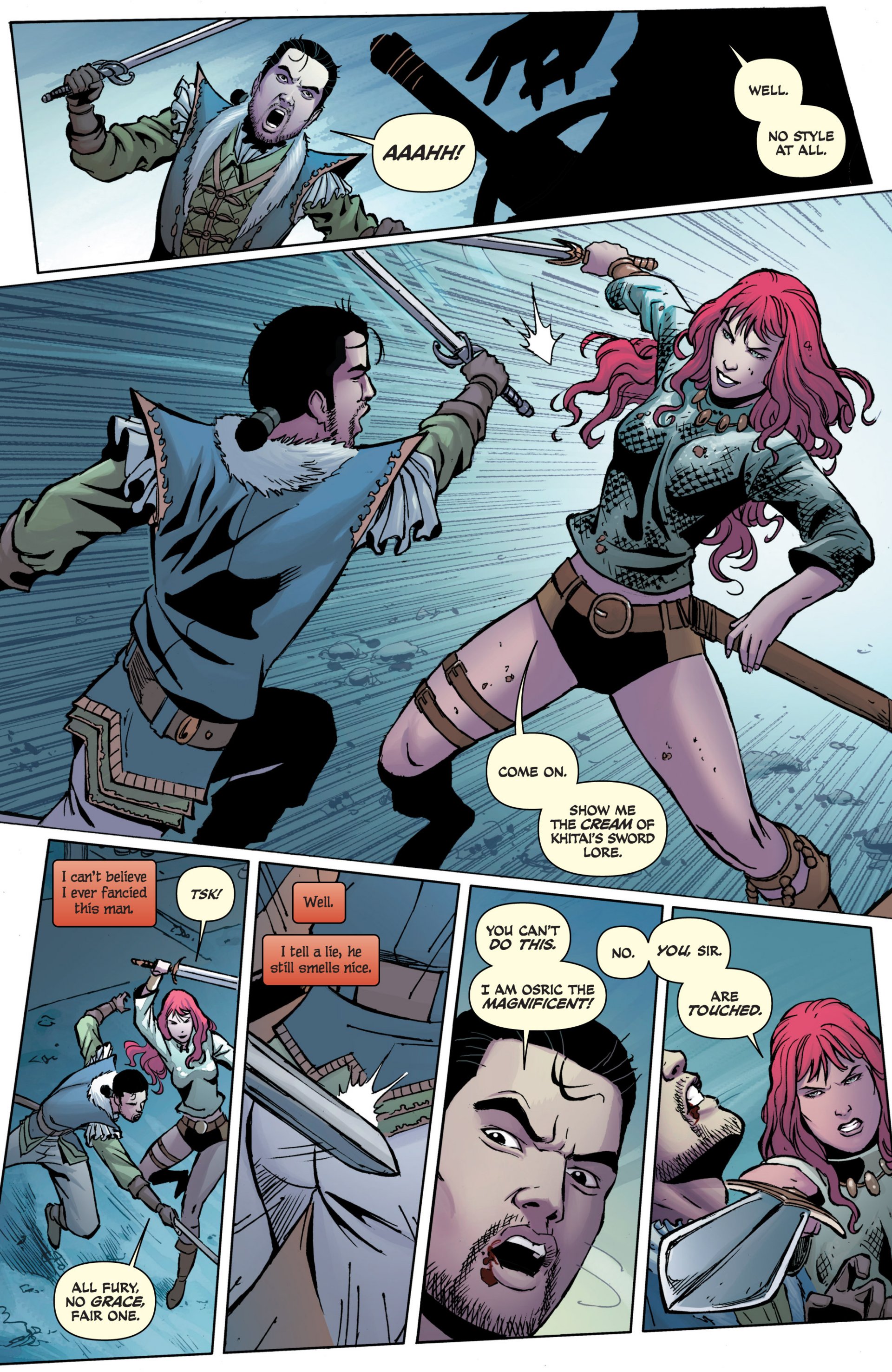 Read online Red Sonja (2013) comic -  Issue #10 - 24
