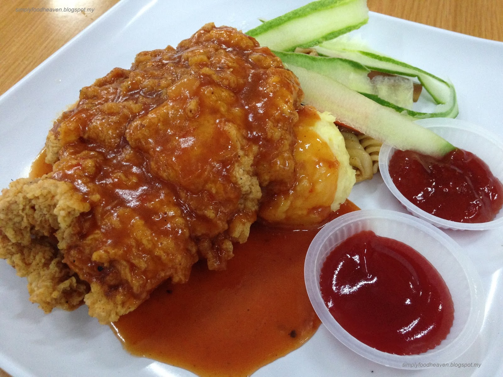 Simply Food Heaven Penang Sungai Ara Oriental Chicken Chop