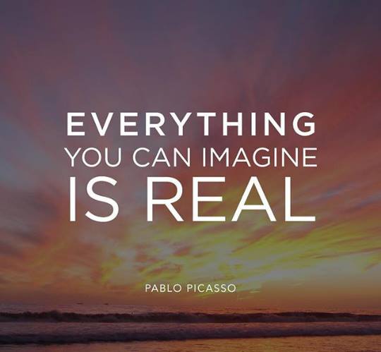 Michael could not imagine. You can everything. You can imagine is real. Everything is real, everything can be. Блокнот everything you can imagine is real.