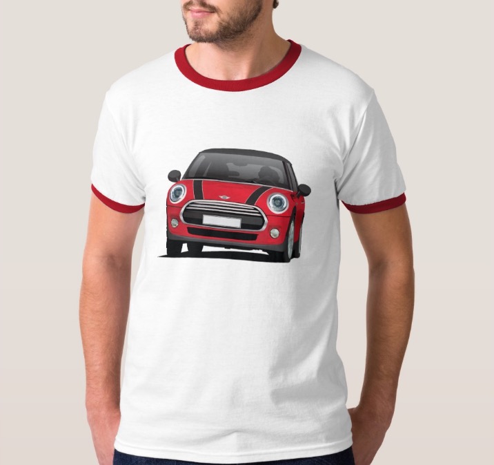 Mini Cooper T-shirt | Illustration | Car t-shirts and other gifts