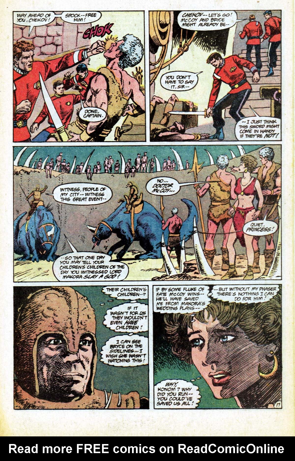 Read online Star Trek (1984) comic -  Issue #43 - 19