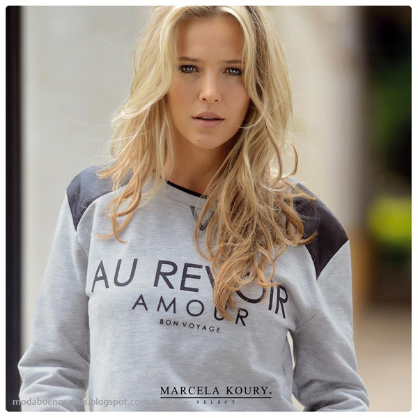 Moda invierno 2014 - Marcela Koury Select catalogo otoño invierno 2014.