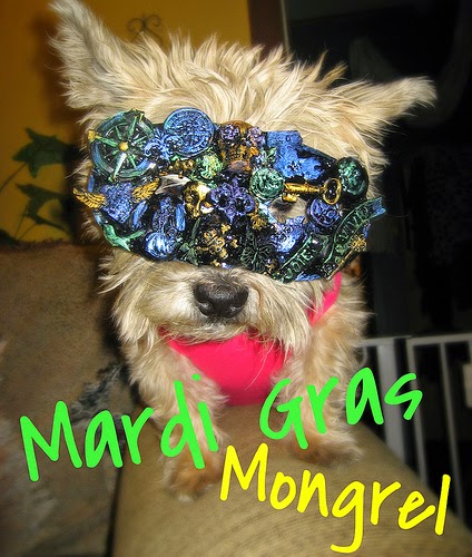 Mardi Gras Mask: Tanya Ruffin for Geaux Create It.com