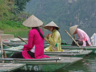 Vietnamiennes à Trang An