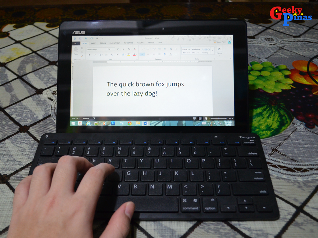 Targus Bluetooth Wireless Keyboard Unboxing & Review | Geeky Pinas