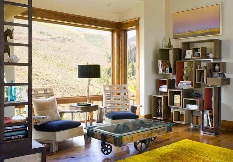 Casa en la cima de la montaña | Decoración