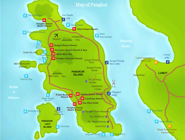 4 Tempat Menarik Bercuti di Pulau Pangkor cetusan mind
