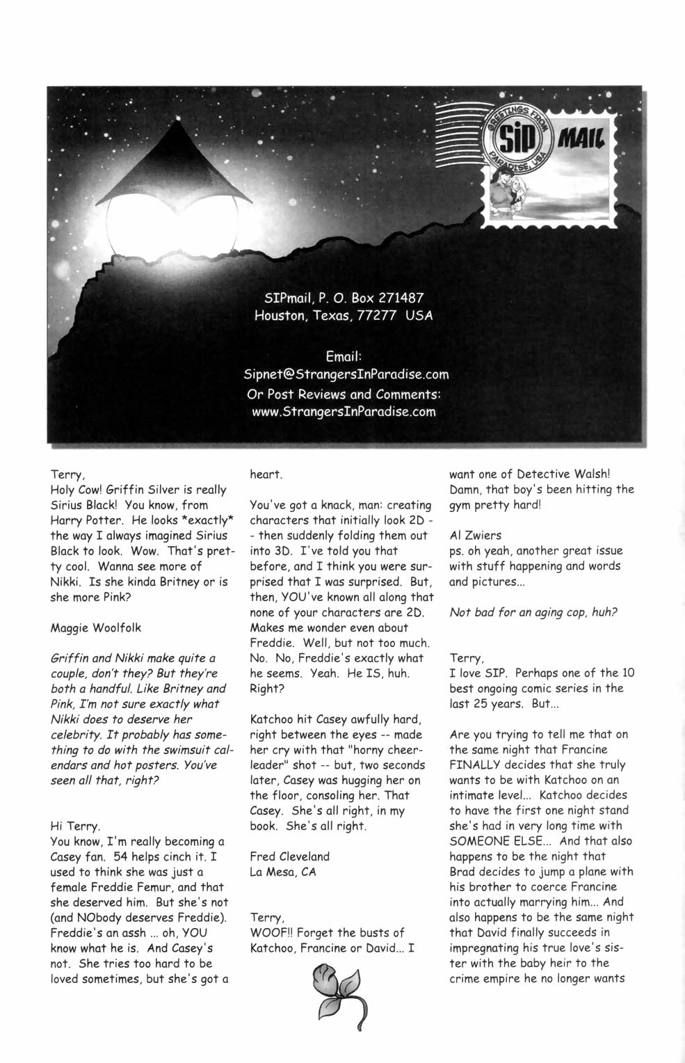 Read online Strangers in Paradise comic -  Issue #55 - 22