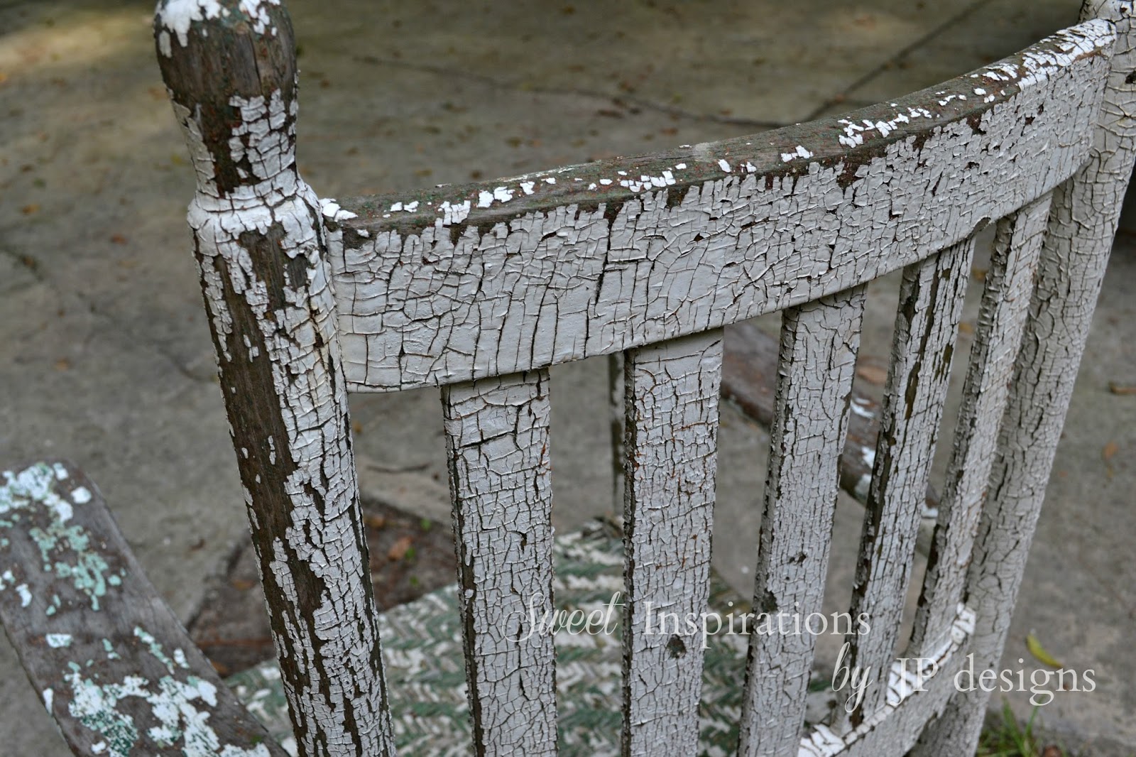 Sweet Inspirations by JP designs My "Free" Crusty Chippy Old Chair