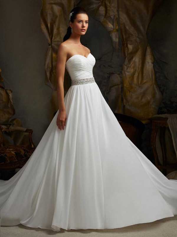 affordable a line wedding dresses