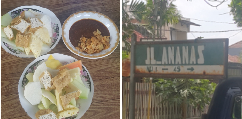 Arek Kuliner Rujak Manis Ananas Pak Bejo Malang