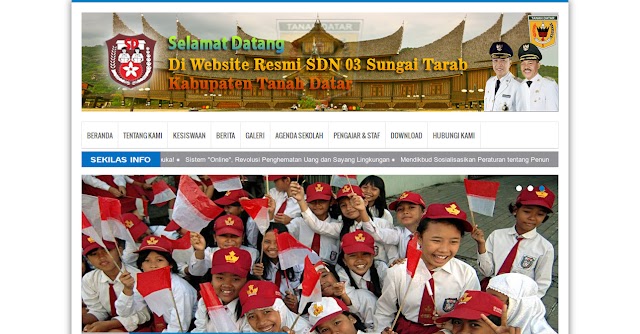 (Source Code) Website Sekolah dengan PHP & MySQL