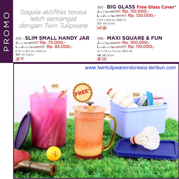 Promo Tulipware Diskon Bulan September 2016 Promo Tulipware Diskon 20% Bulan September 2016