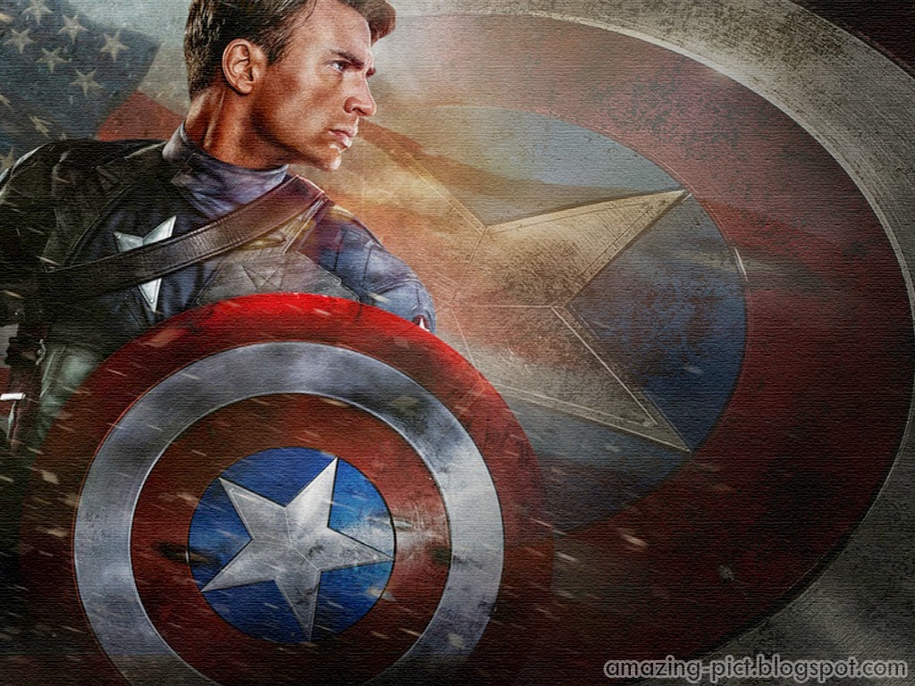 Free Wallpappers Captain America Movie 4.