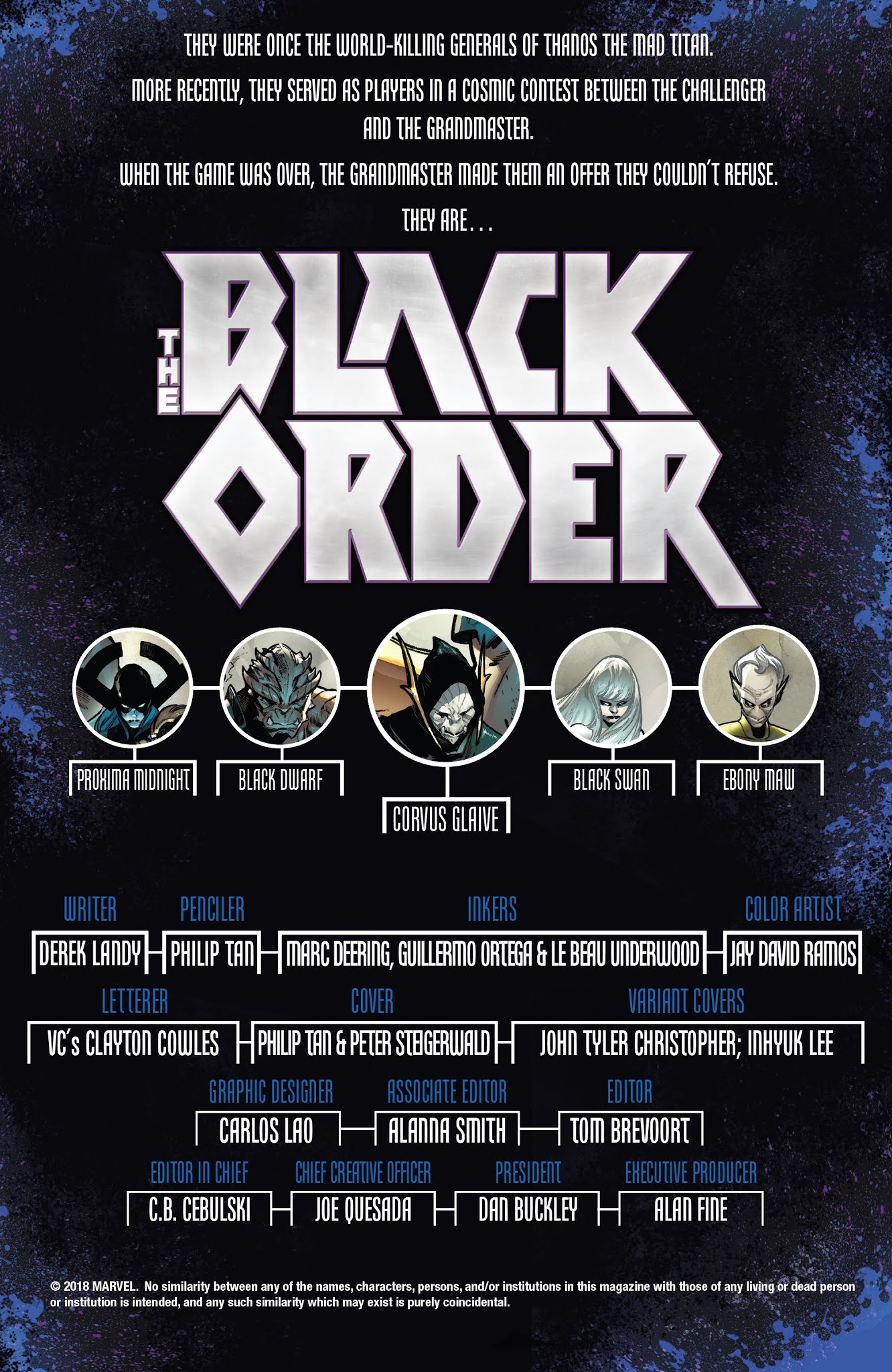 Read online Black Order comic -  Issue #1 - 2