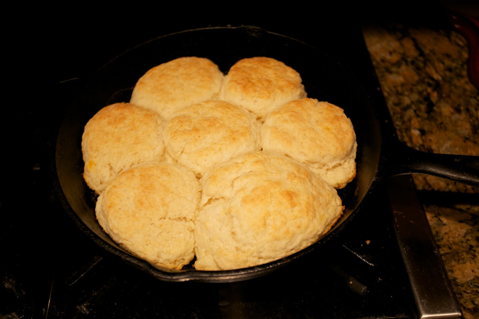Southern Biscuits and Strawberry Jam