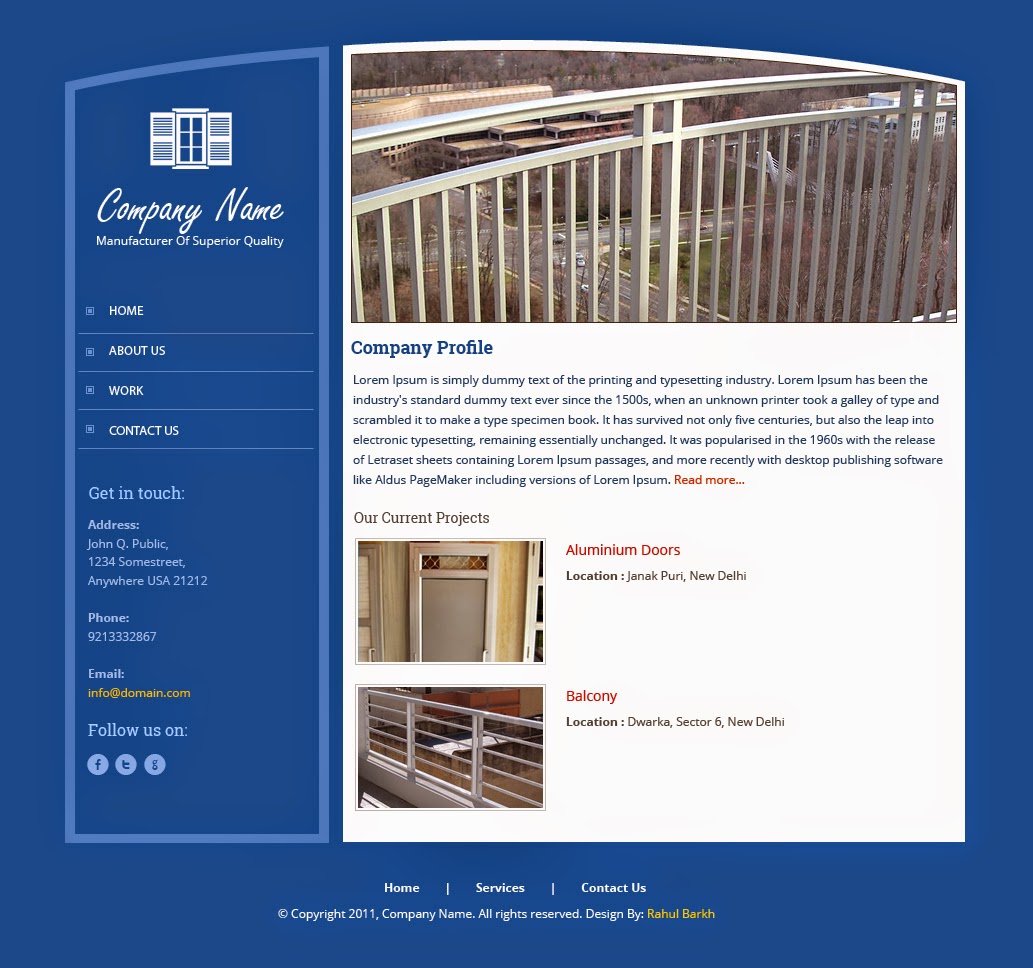 Free Amazing Website Templates