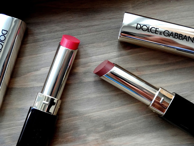 Dolce & Gabbana Miss Sicily Color & Care Lipstick in Angelica and Concetta Review, Photos & Swatches