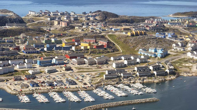 Nuussuaq district - Nuuk aerial