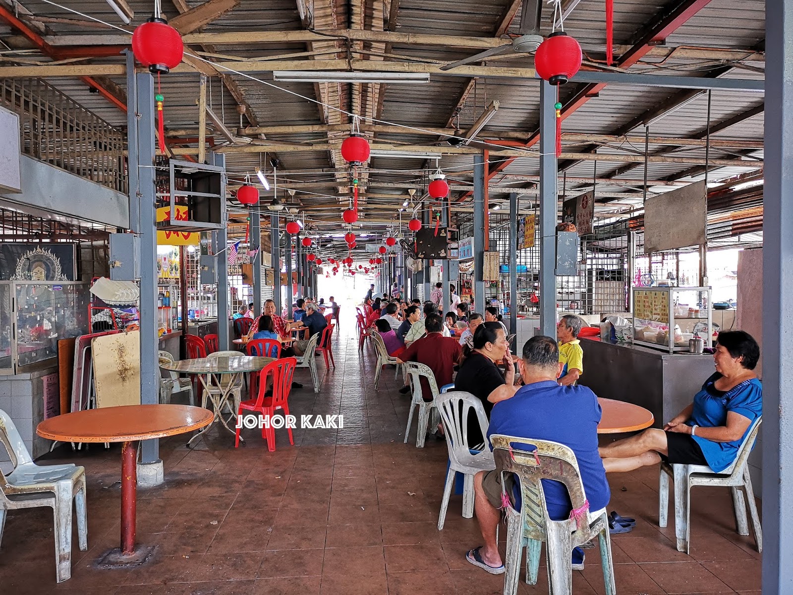 Popular Public Hawker Centres in Johor Bahru Malaysia Tony Johor Kaki