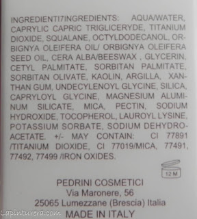 Cosmética Natural Lepo 09 CC Cream ingredientes