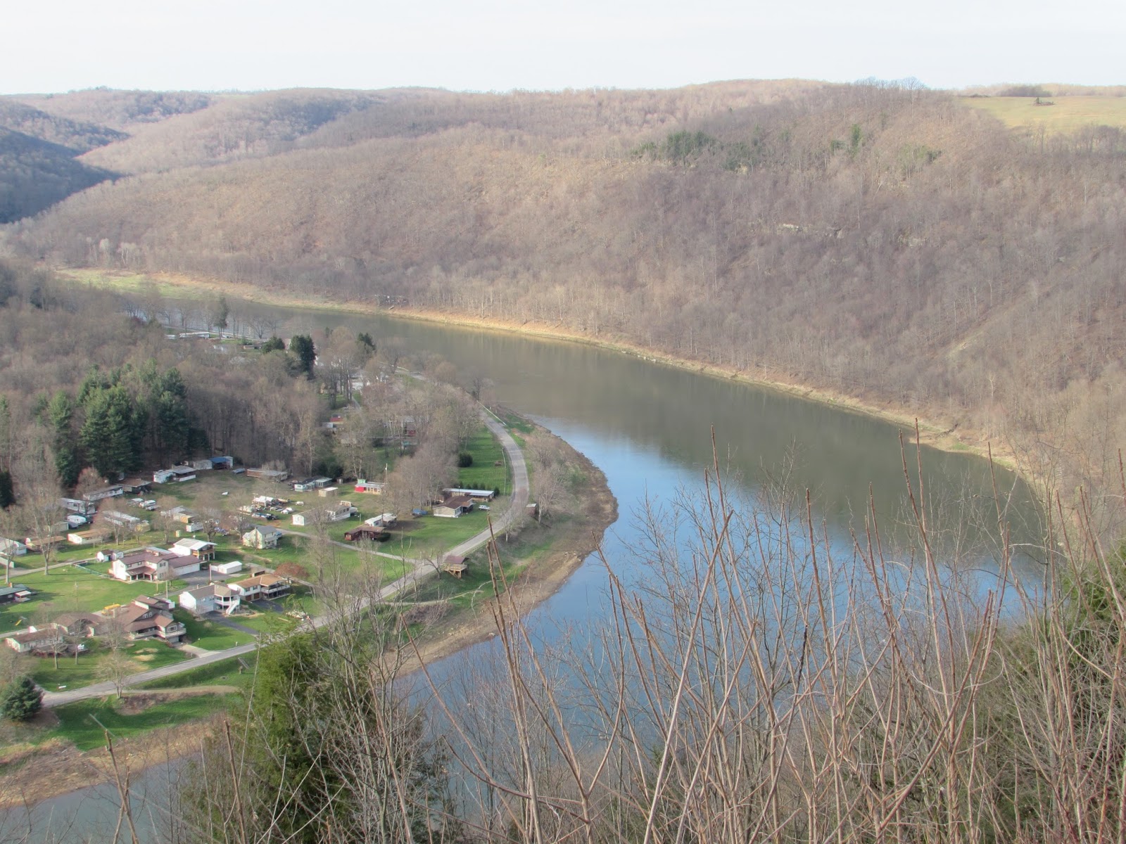 Brady's Bend Overlook, Clarion County, PA Interesting Pennsylvania