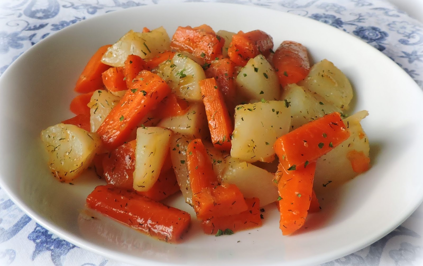 Honey Dill Glazed Turnips & Carrots The English Kitchen