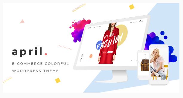 APRIL – Best WordPress Woocommerce for fashion 2018