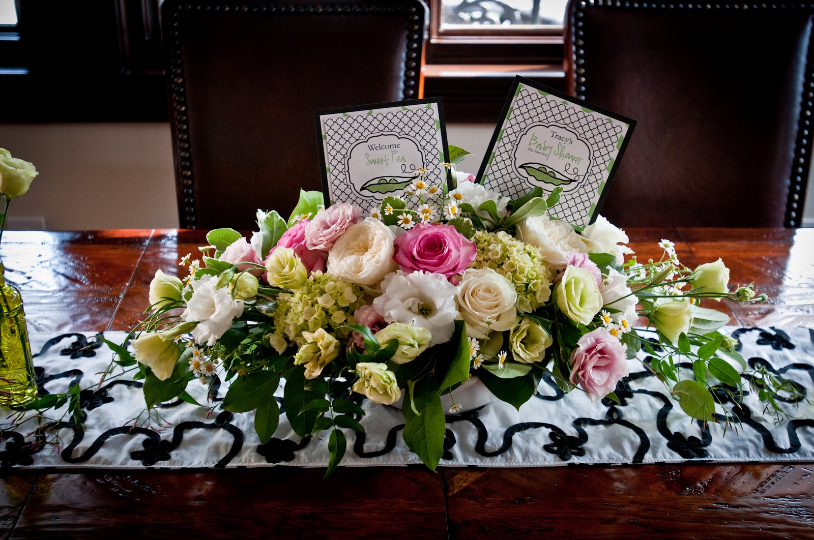 Long Island Style sweet pea baby shower