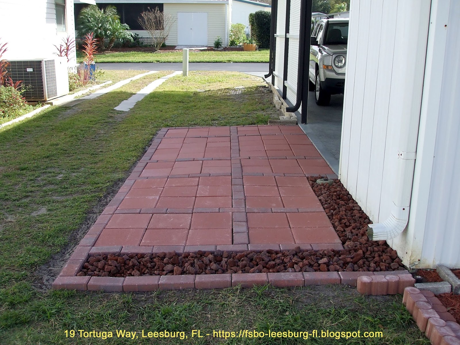 Julie Ann Brady Blog On Creating a Golf Cart Path in Side Yard