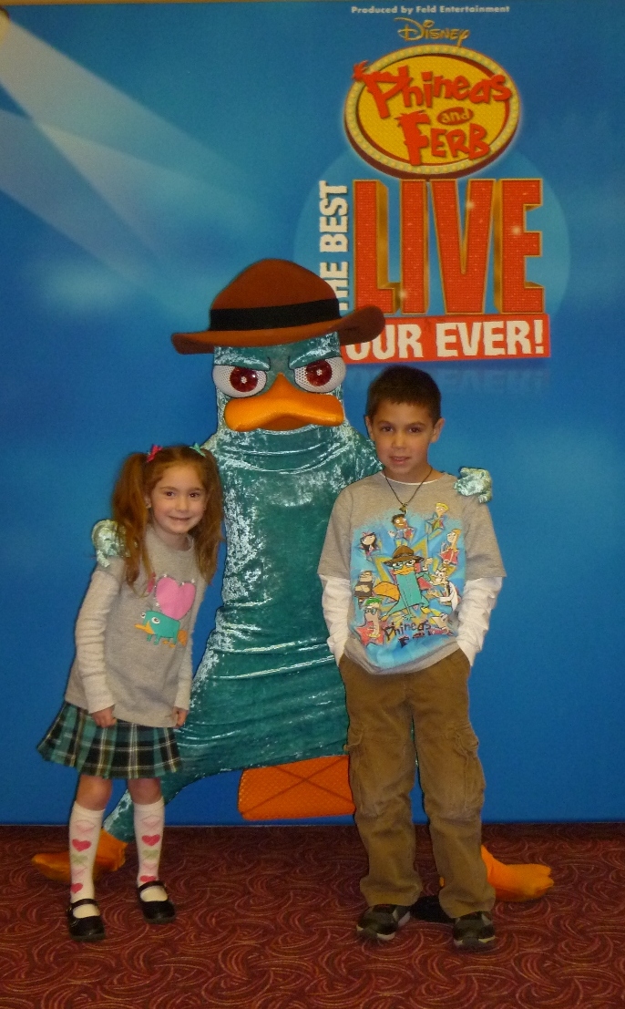 Evan and Lauren's Cool Blog 10/7/12 Phineas and Ferb Live Show Giveaway