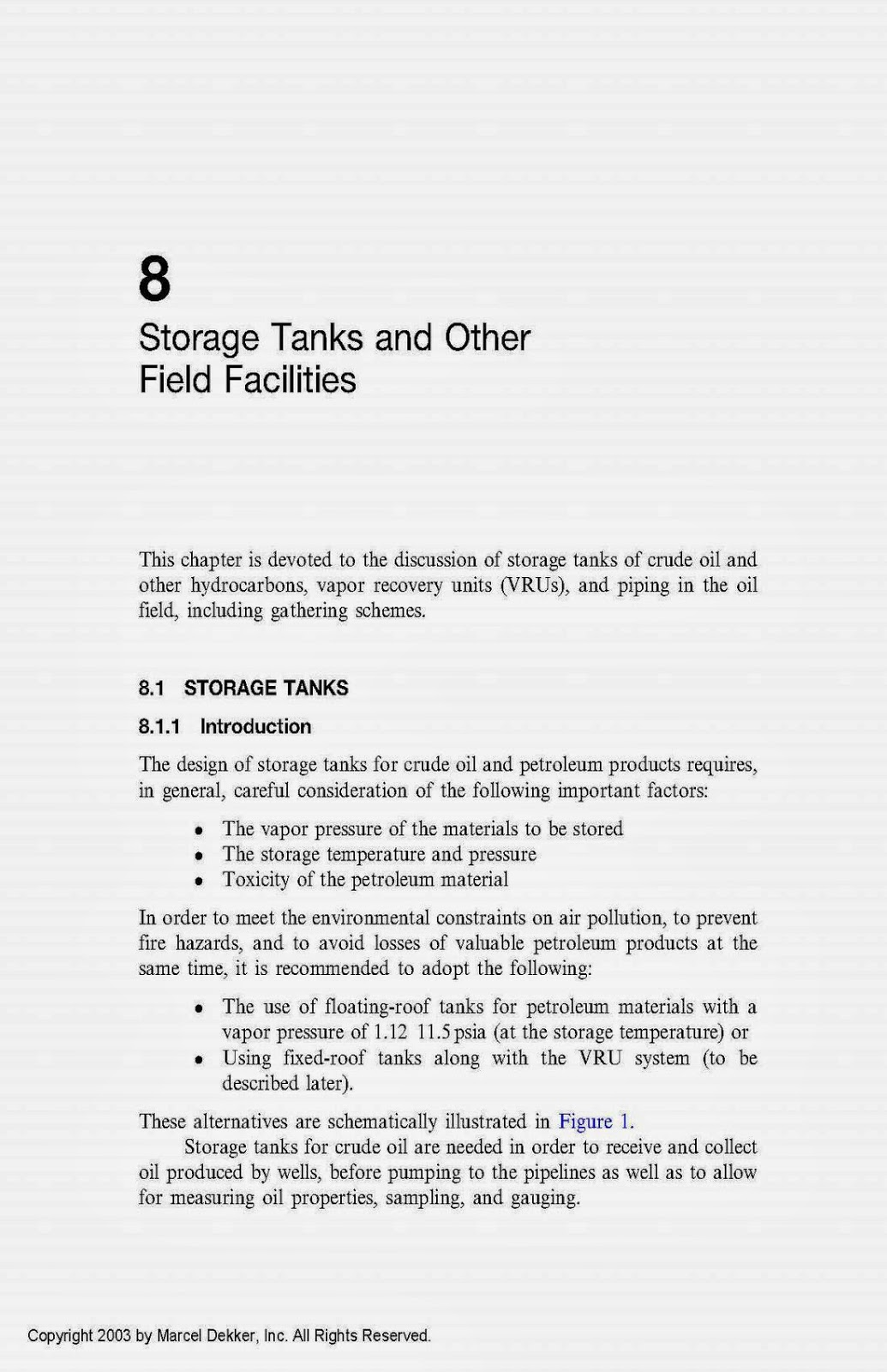 Petroleum & Gas Field Processing 08 Oil and Gas Book Reference