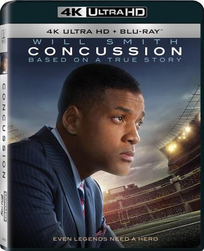 Concussion (2015) 2160p HDR BDRip Dual Latino-Inglés [Subt. Esp] (Drama. Deporte)