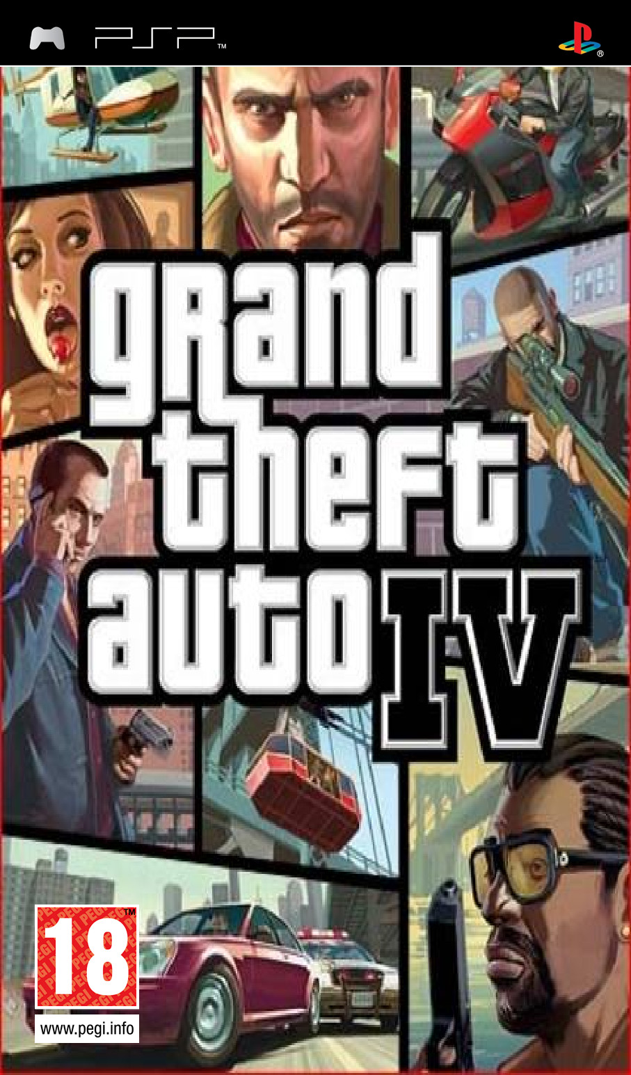 gta 4 psp game