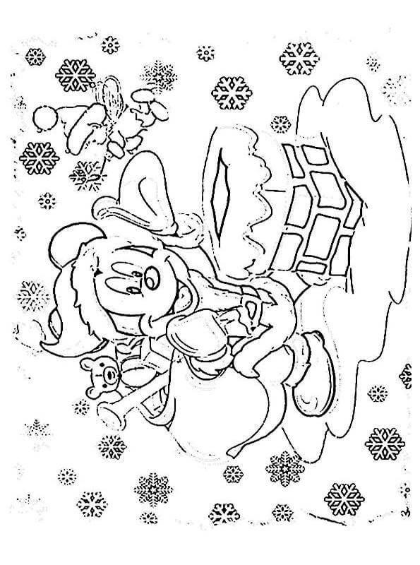 28 Free Printable Disney Christmas Coloring Pages - World ...