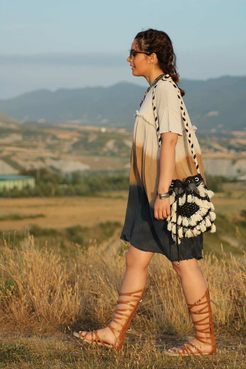 THE DREAM IS PARIS: Tie Dye Dress