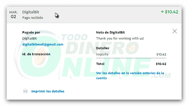 Pago de Linkshrink