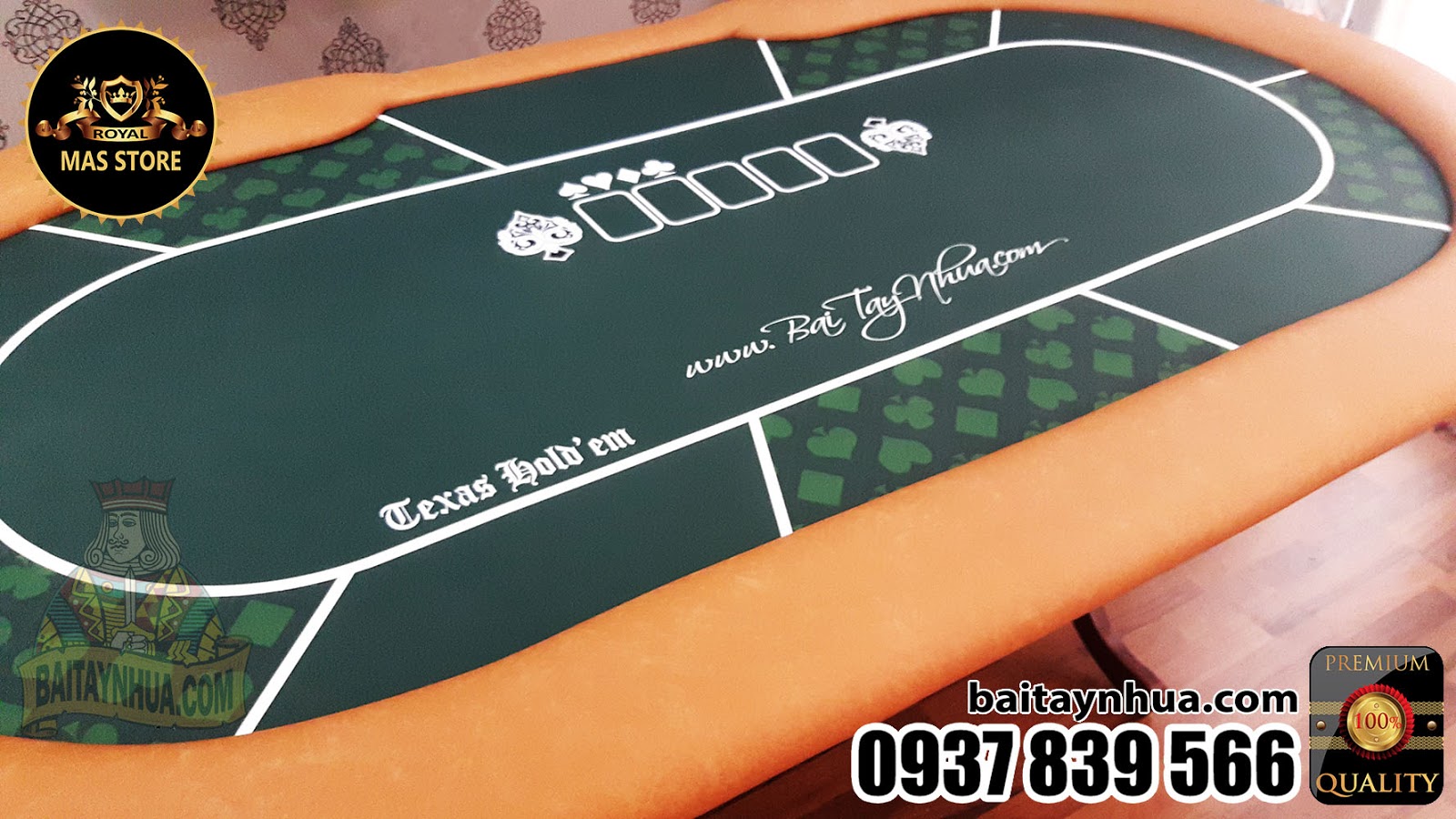 ♠ Bàn Poker Casino Cao Cấp - 11