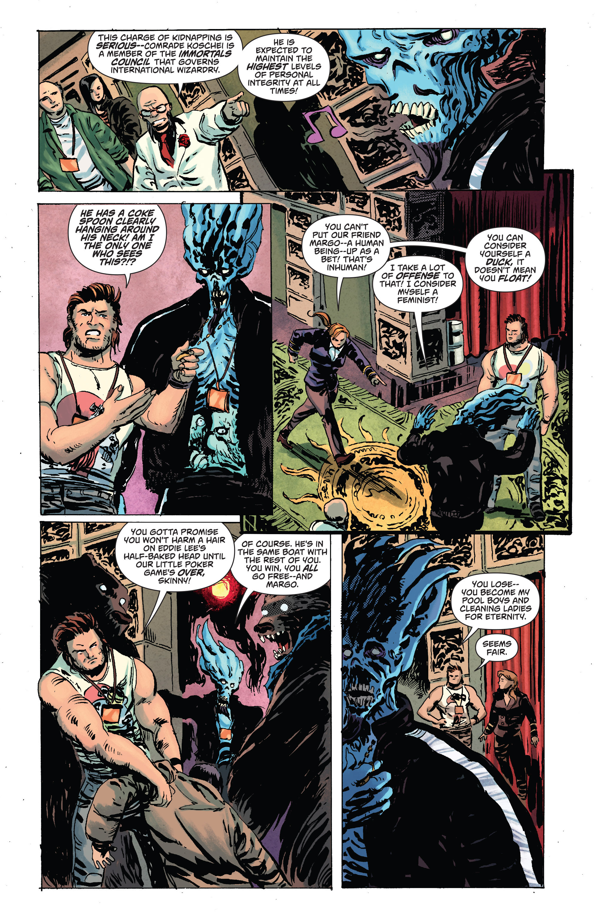 Read online Big Trouble In Little China comic -  Issue #18 - 4