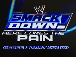 WWE Smackdown! Here Comes the Pain - Start Screen