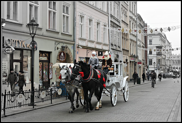 Carriage ride in Krakow
