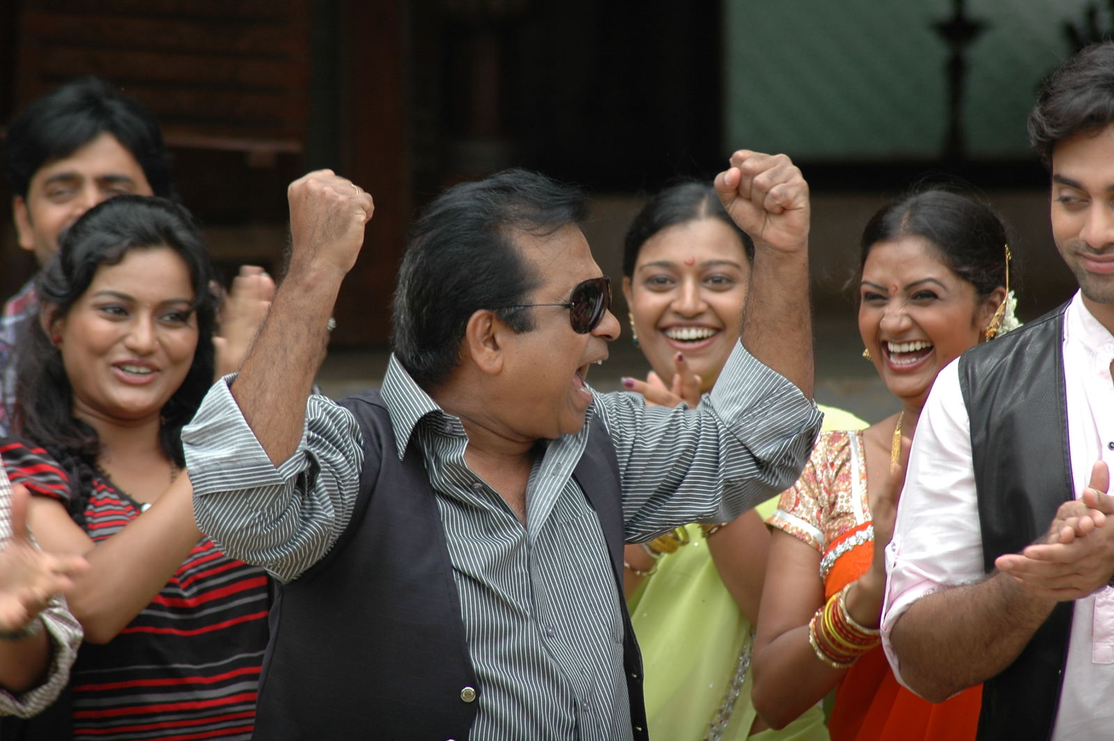 Maithri Movie Working Stills